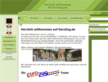 Tablet Screenshot of eurozug.de